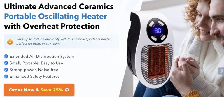 Smooth Space Portable Room Heater – A Modern Solution for Portable Heating