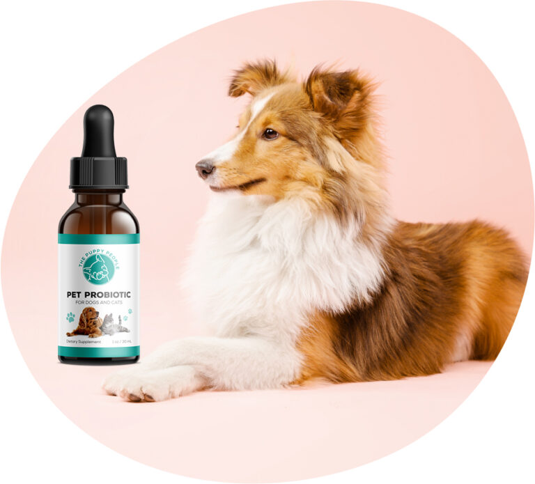 The Puppy People Pet Probiotic Tincture- Boost Immunity, Heal Skin, & Soothe Joints