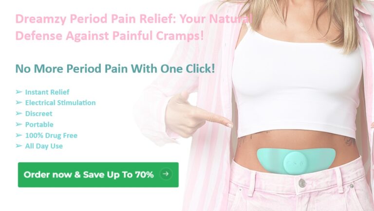 Dreamzy Period Pain Relief: Your Natural Defense Against Painful Cramps!
