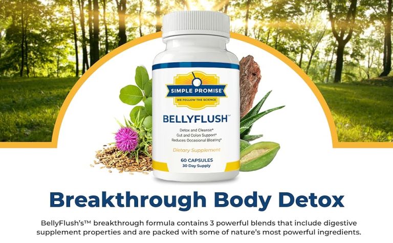 Simple Promise BellyFlush Detox and Colon Cleanse – Healthy Gut & Digestive System