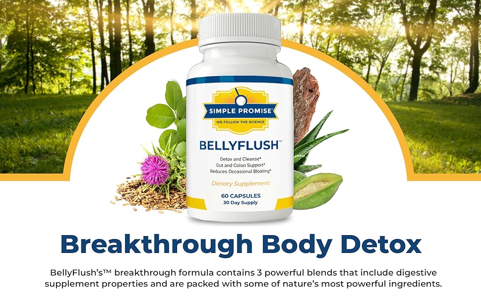 Simple Promise BellyFlush Detox and Colon Cleanse