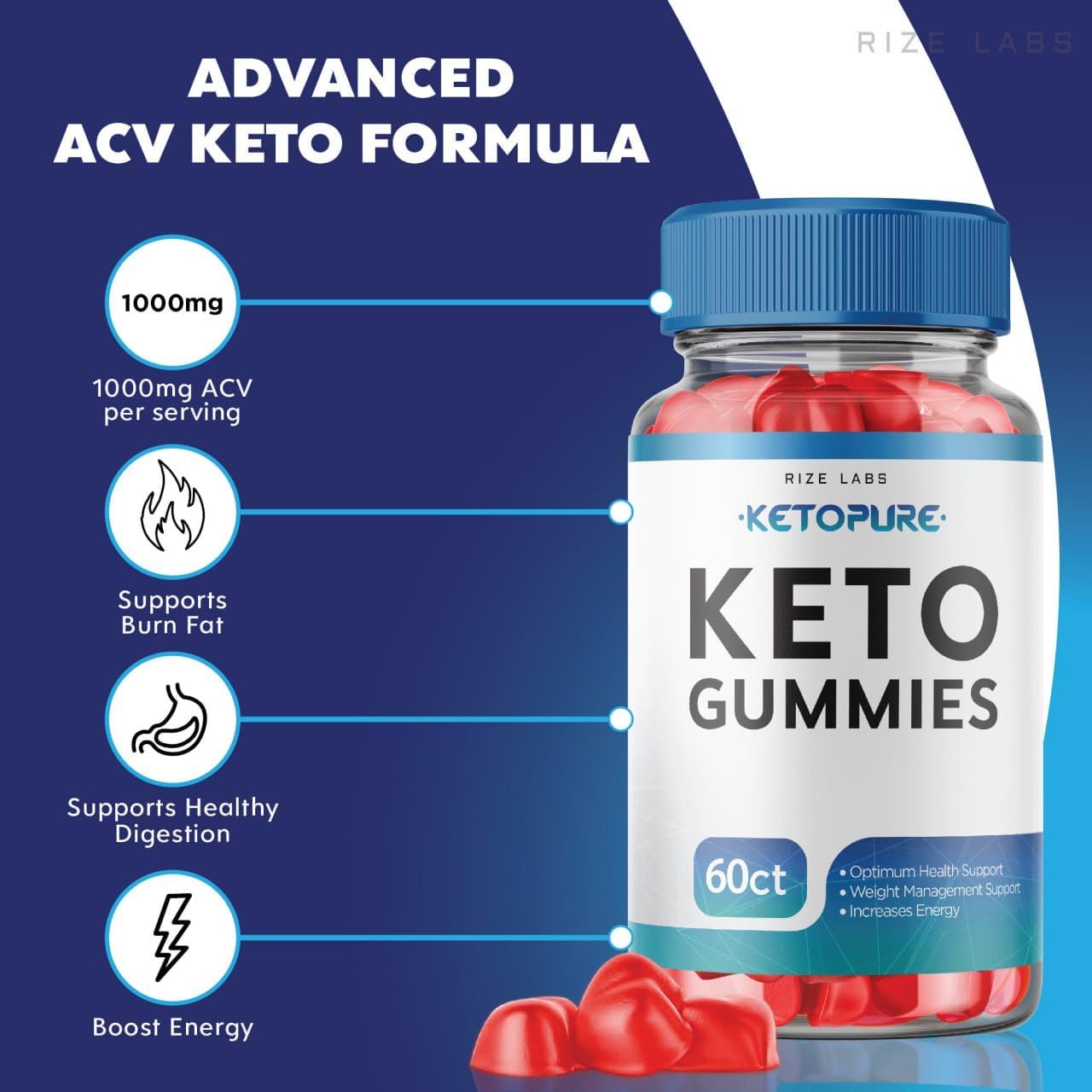 KetoPure Keto+ ACV Gummies